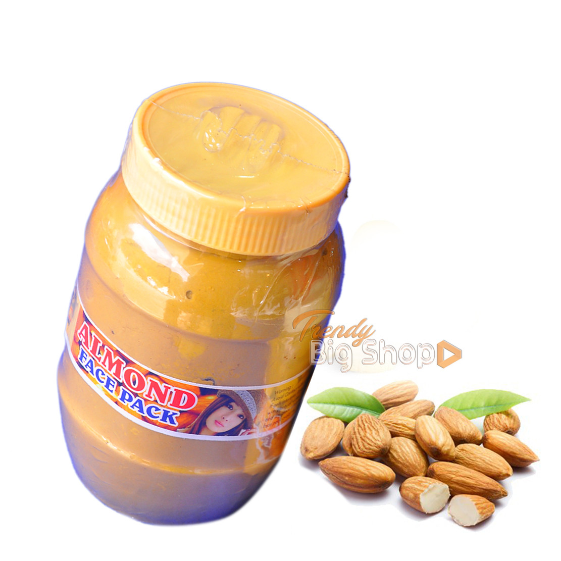 Almond Face Pack, Skin Care Almond Product, 500gm