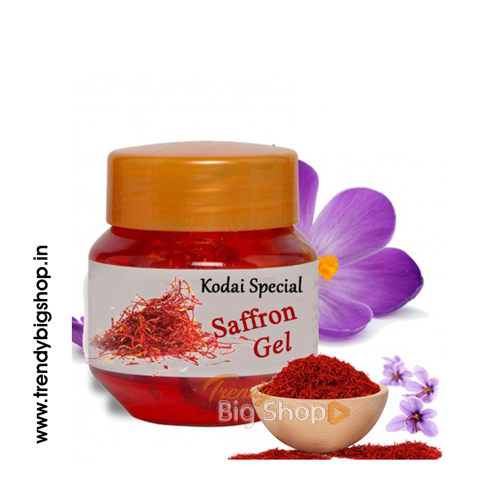 Red Saffron Gel_500gm Natural and Organic Online shop Kodaikanal