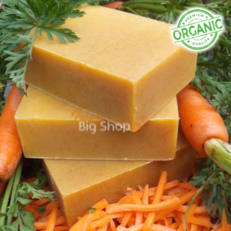 Carrot Soap, Ayurvedic for chemical free, and enjoy youthful and glowing skin Best Herbal Skin Care online in India