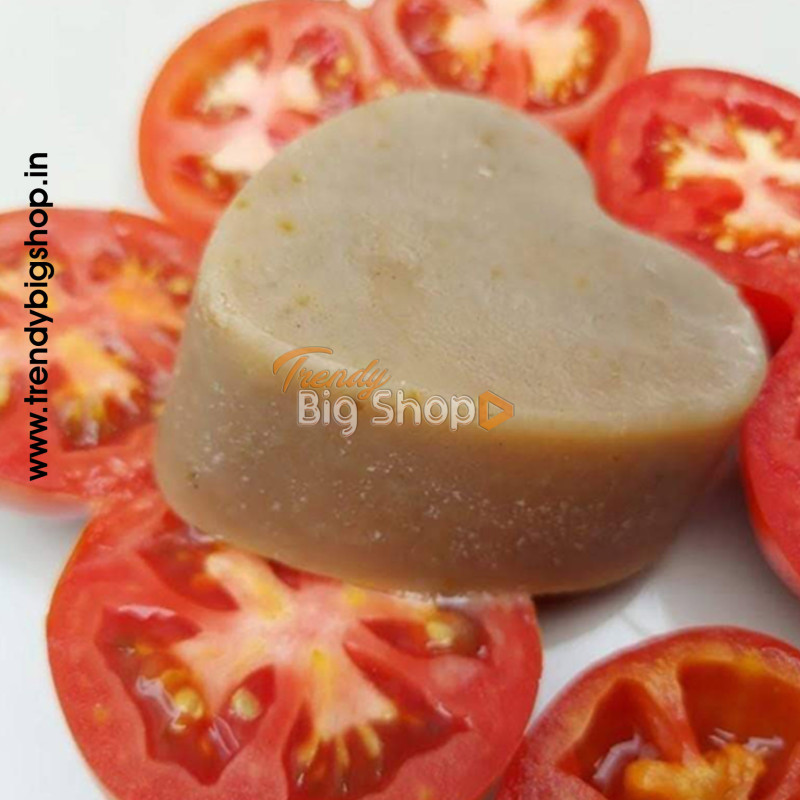 Tomato Soap | Handmade Organic soap for chemical free, Best Herbal Skin Care online in India