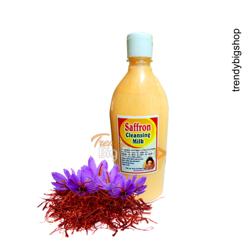 Saffron Cleansing Milk_500ml, Natural Soft And Glowing Skin online shop