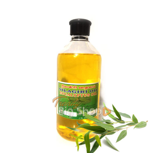 Nilagiri Thailam 500ml, Pure Eucalyptus oils Online Shop India, For hair Coughs and Fever