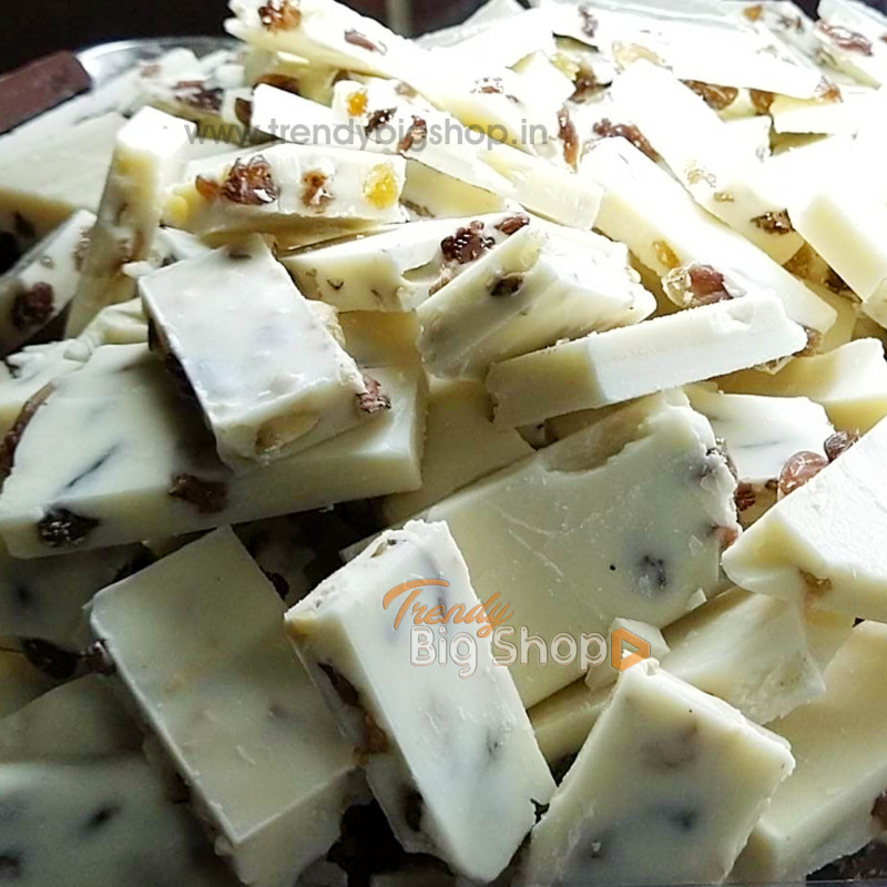 White Raisins Homemade Chocolate, 250gm - Fresh Choco in online Kodaikanal Product