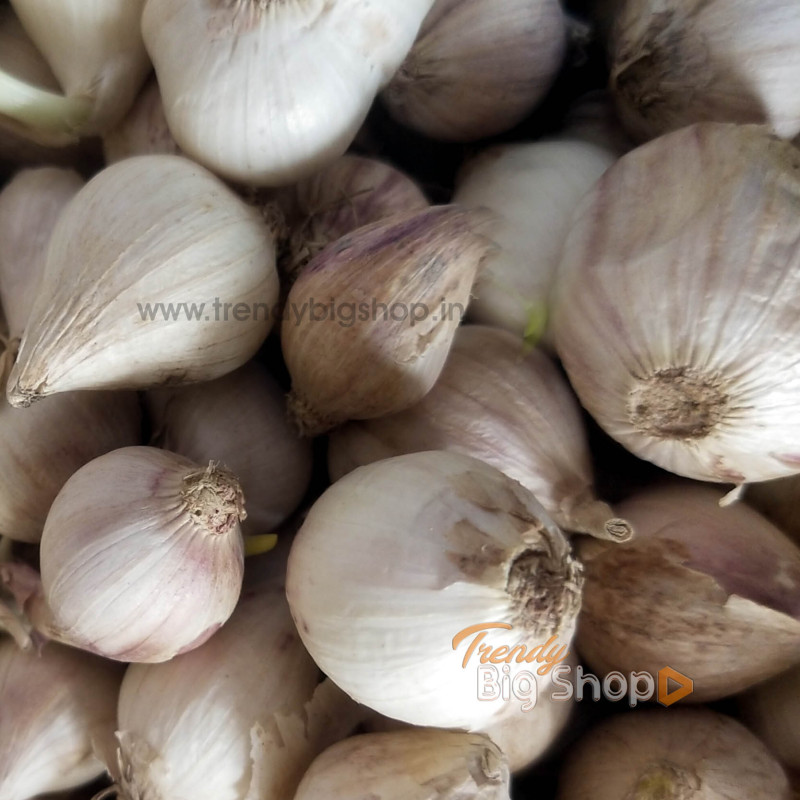 Single Clove Garlic, Oru Poondu 2Kg, Natural Malai Poondu, Kodaikanal Hills Garlic in Online