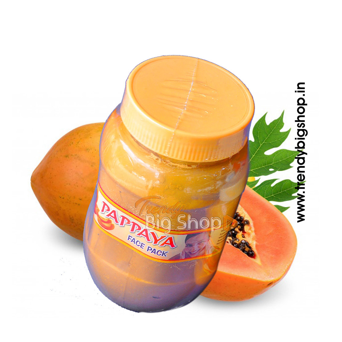 Papaya Face Pack 500gm, Organic Papaya for Skin Whitening in online shop kodai