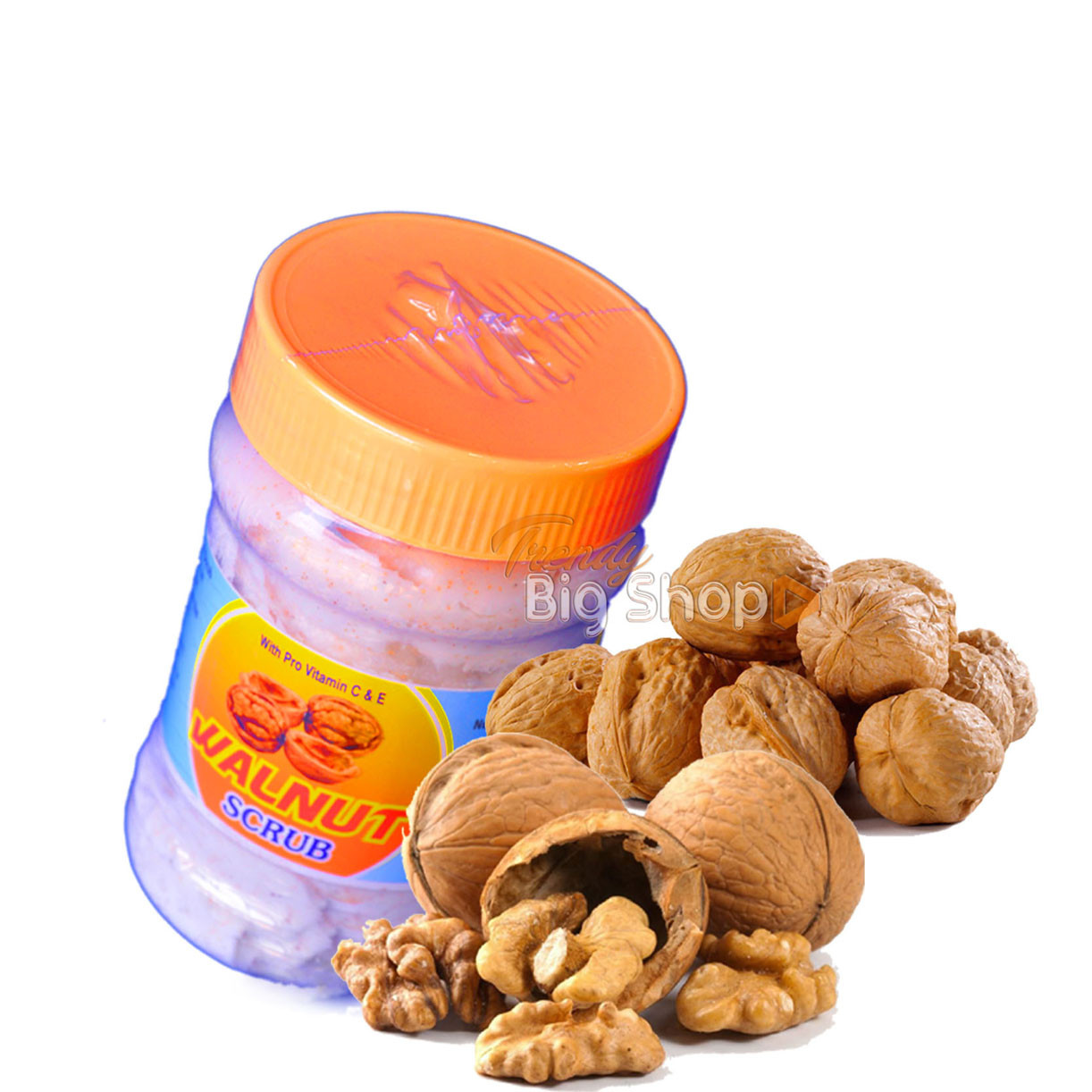 Walnut Face Scrub 250gm, Organic Walnut Product online shop
