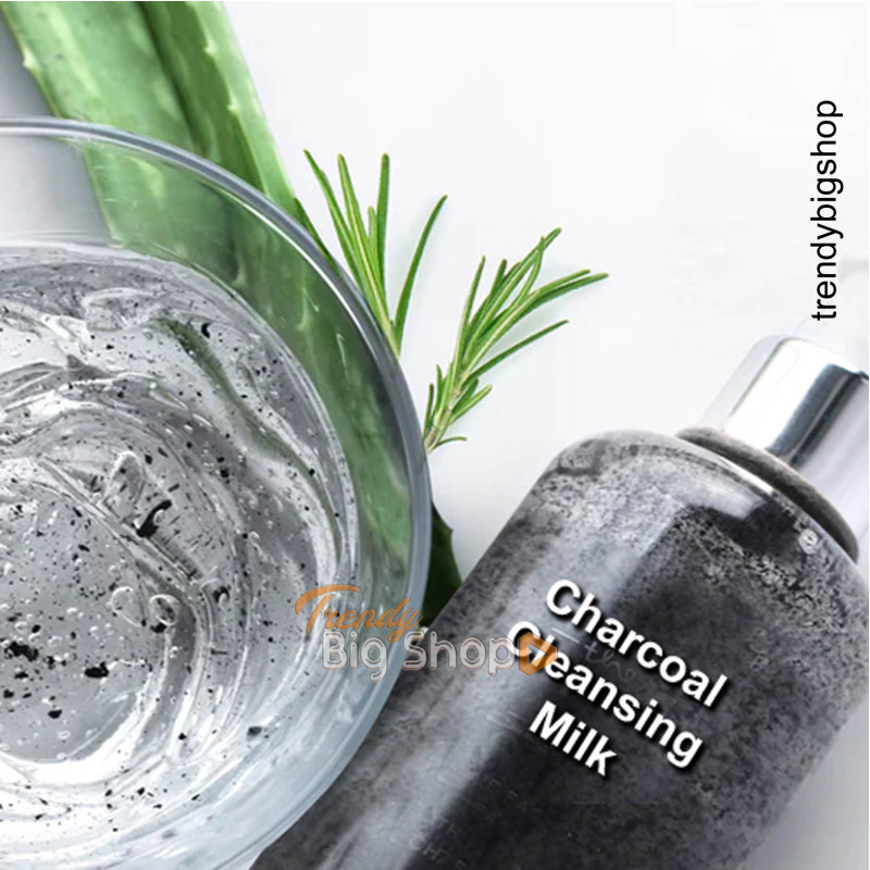 Charcoal Cleansing Milk 500ml, Cleansing Milk Kodaikanal Herbal Product in online shop