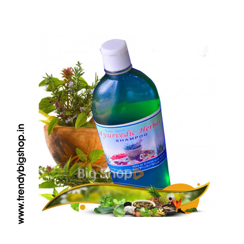 Ayurvedic herbal shampoo, 500ml, Natural and Ayurvedic in online shopping