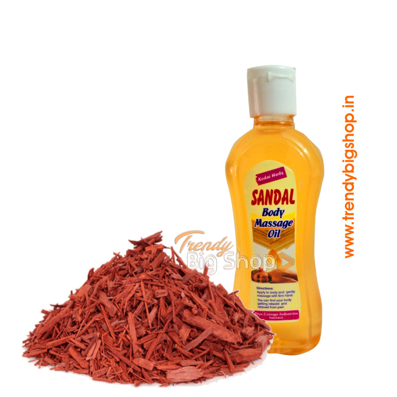 Sandal Body Massage Oil 500ml, Ayurvedic Natural oil, online shop